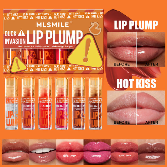 Makeup Duckbill Plump Lip Moisturizing Liquid Lipstick Lip Glaze